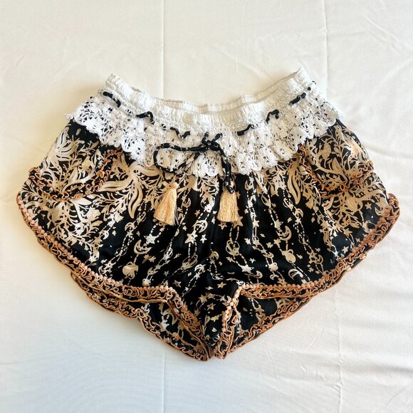 Poupette St Barth Eva Silk Shorts - Size XS - Picture 1 of 7